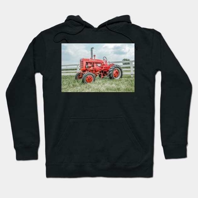 A Tractor Hoodie by Enzwell